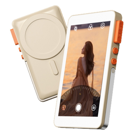 Écran De Selfie Magnétique Sans Fil + Power Bank 2300mAh - Blanc — ECO · Smarty Paris 18e
